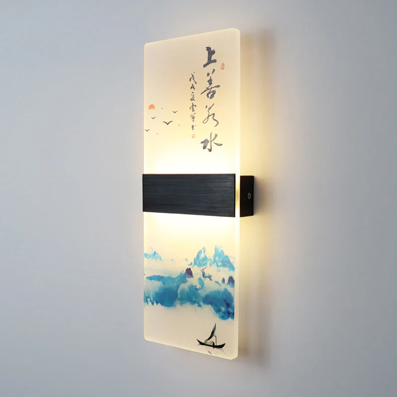 applique murale japonaise en acrylique pour décoration moderne - Image 2