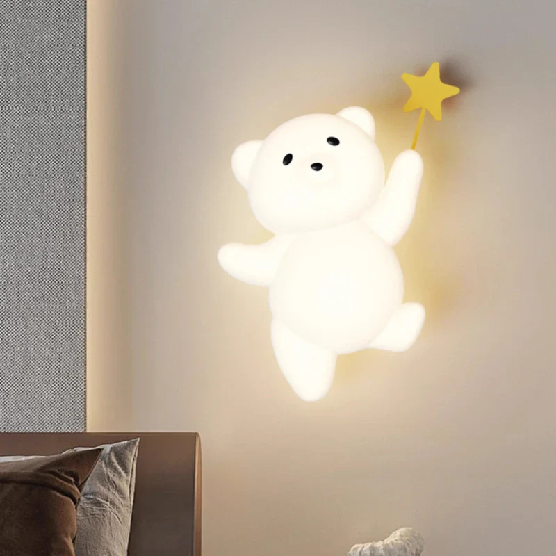 applique murale lapin radis LED pour chambre enfant - Image 4