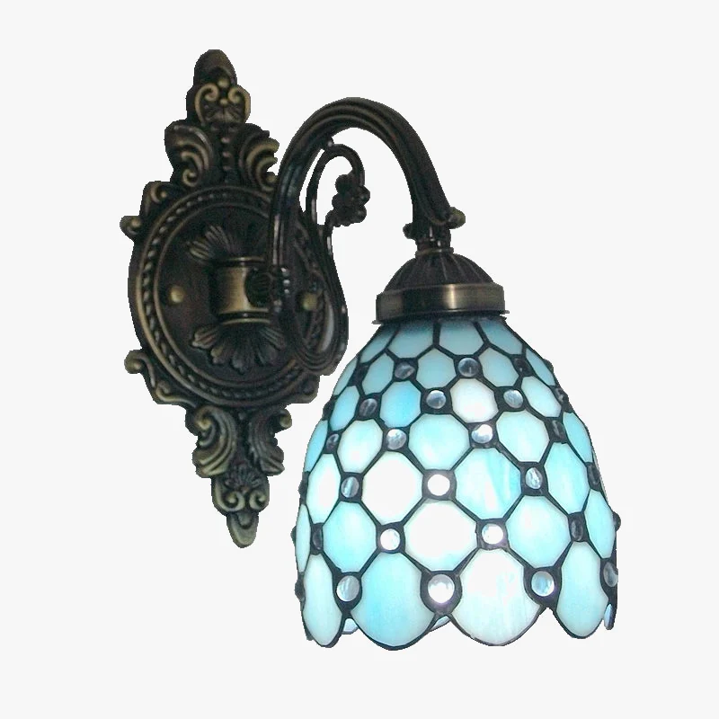 applique murale led art européen style méditerranéen éclairage décoratif - Image 6