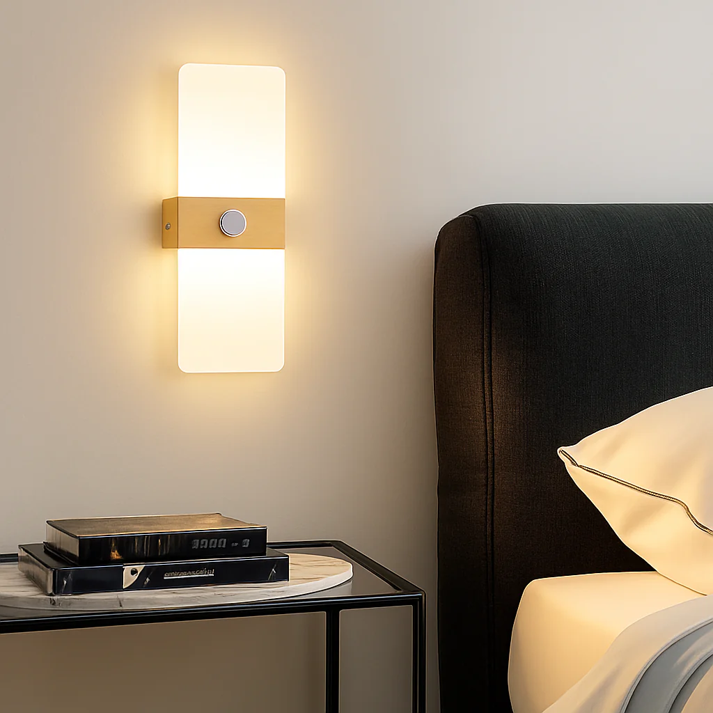 applique murale led avec détecteur de mouvement pour éclairage intérieur - Image 2