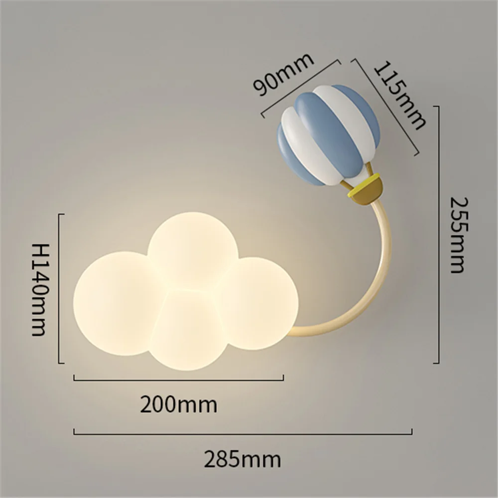 applique murale led avion pour enfants décorative et ludique - Image 12