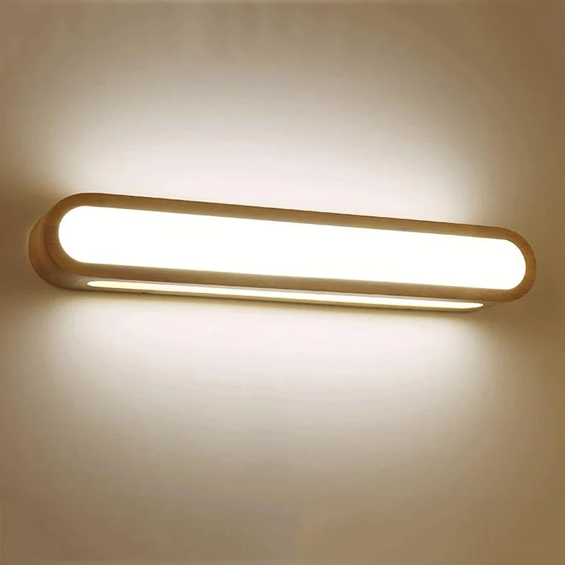 applique murale led créative en bois nordique pour diverses utilisations - Image 3