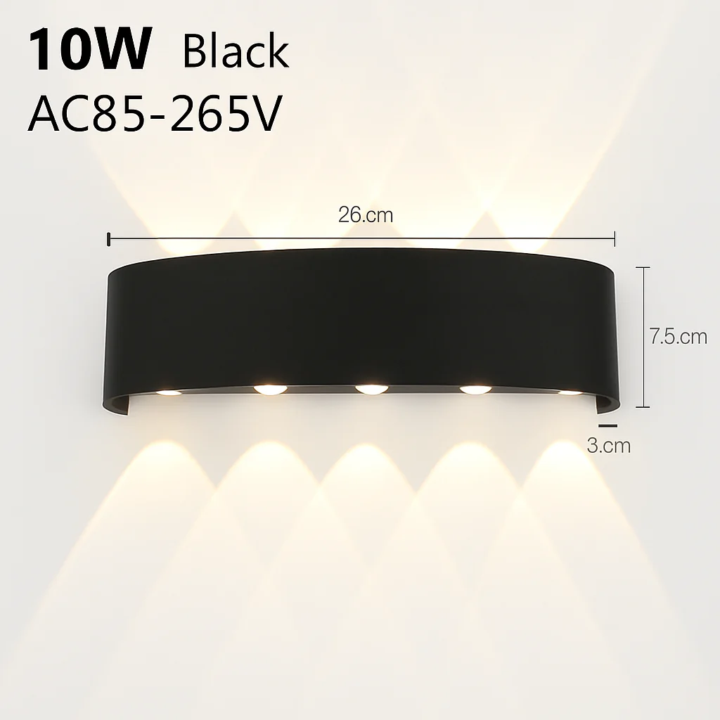 applique murale led décoration intérieure moderne éclairage design - Image 9