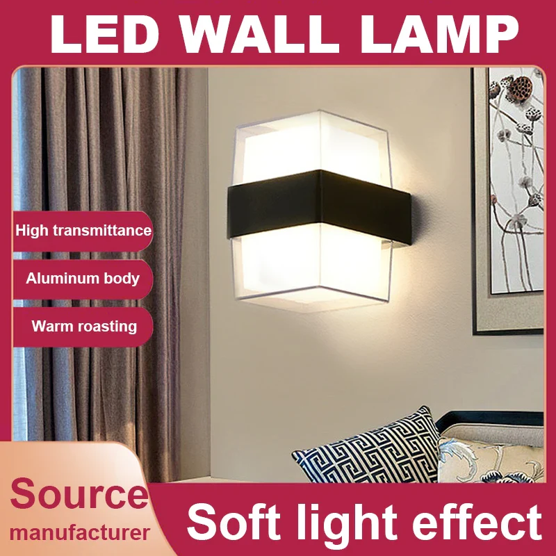 applique murale led décorative pour jardin et extérieur - Image 2