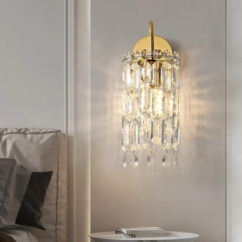 applique murale led en cristal pour intérieur élégant - Image 2
