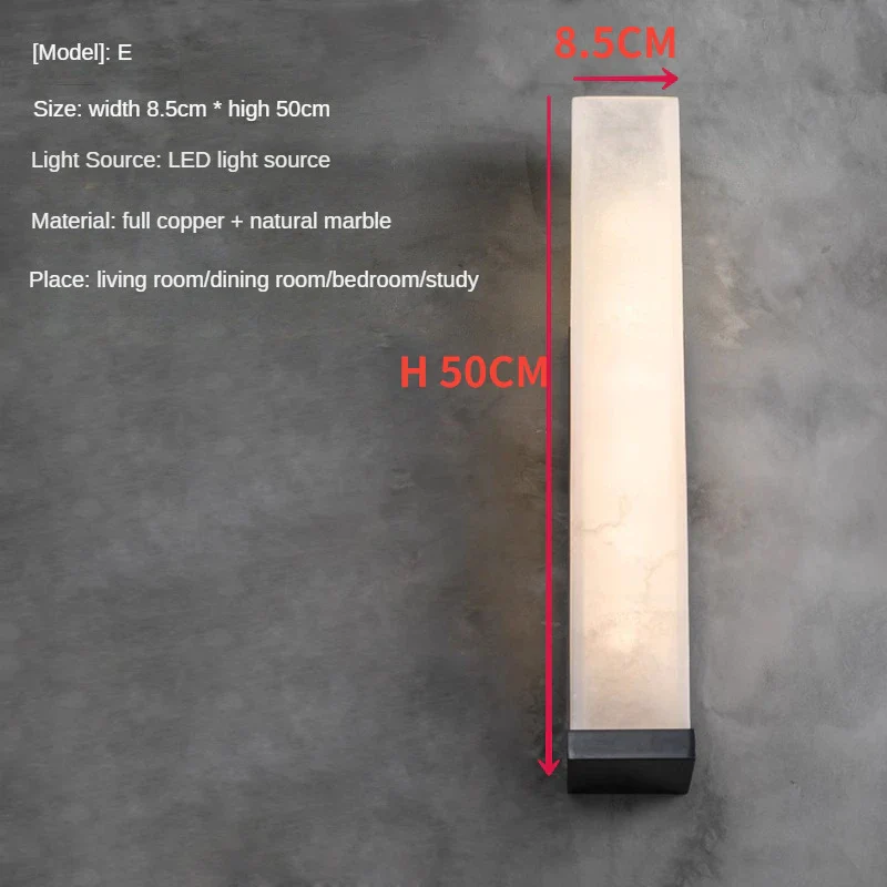 applique murale led en cuivre design moderne et personnalisable - Image 7