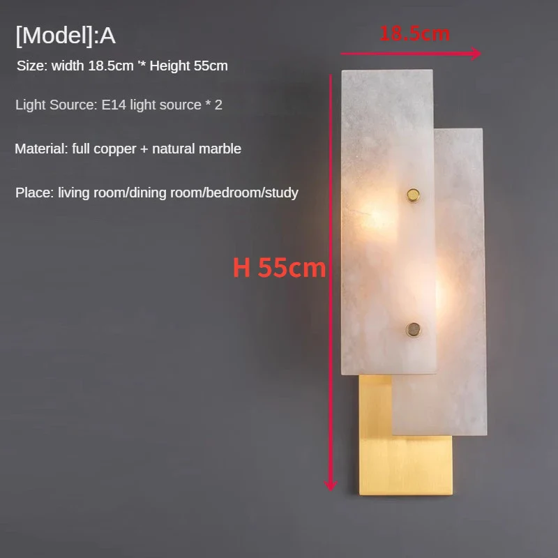 applique murale led en cuivre design moderne et personnalisable - Image 9