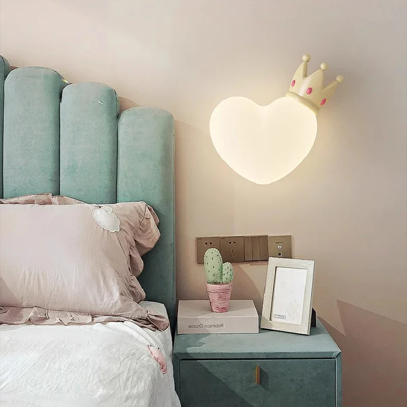 applique murale led en forme de cĆur pour chambre d'enfant - Image 5