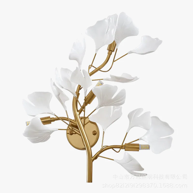 applique murale led en ginkgo pour hall et salon élégant - Image 5