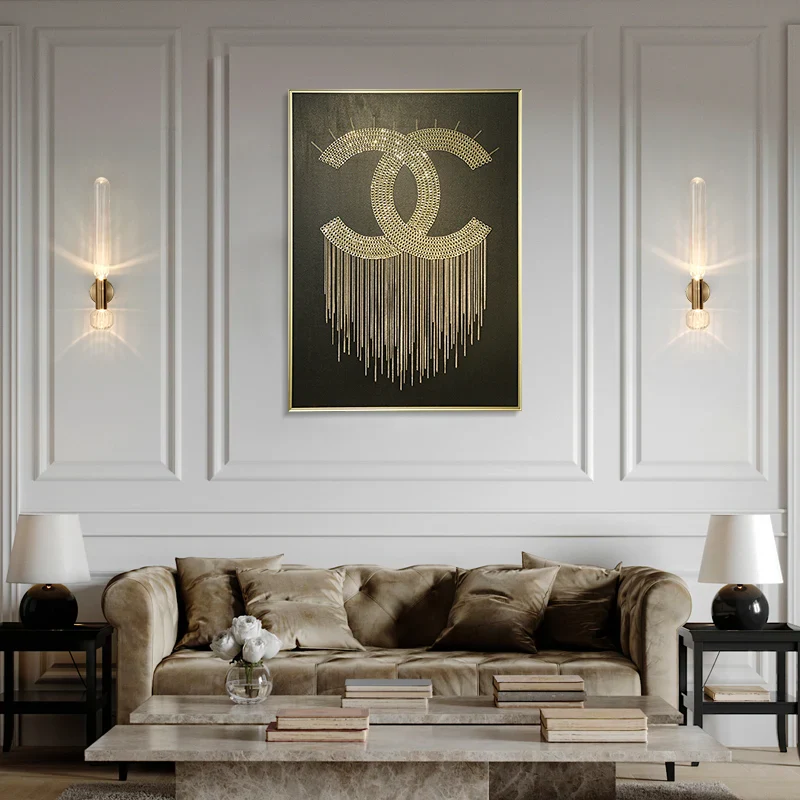 applique murale led en verre design minimaliste style américain - Image 3