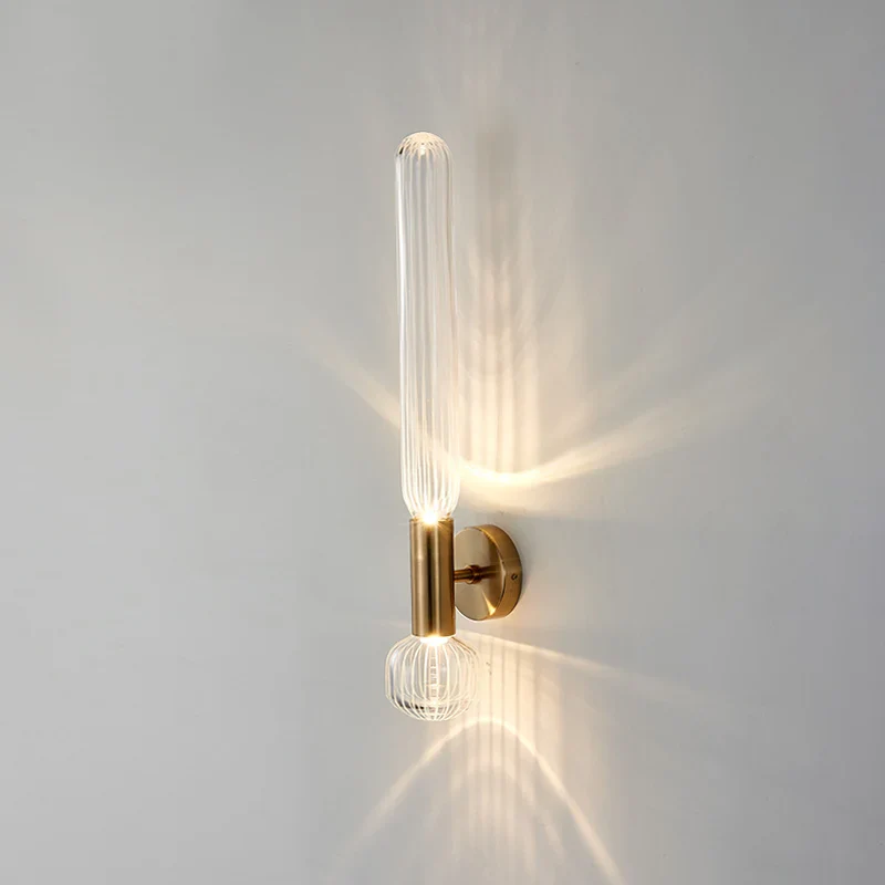 applique murale led en verre design minimaliste style américain - Image 4