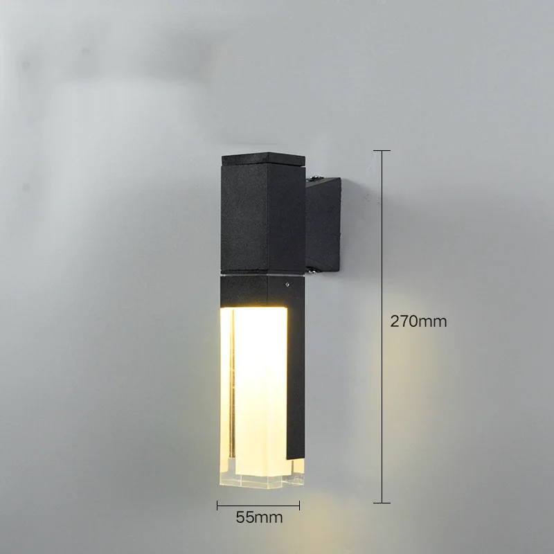 applique murale led étanche pour éclairage de jardin extérieur - Image 7