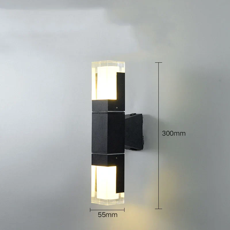 applique murale led étanche pour éclairage de jardin extérieur - Image 8