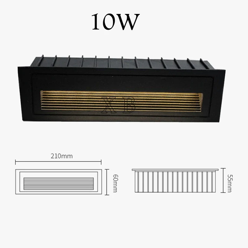 applique murale led étanche pour escaliers et marches extérieures - Image 6
