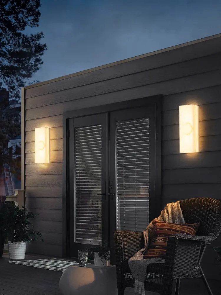 applique murale led étanche pour intérieur et extérieur géométrique - Image 4