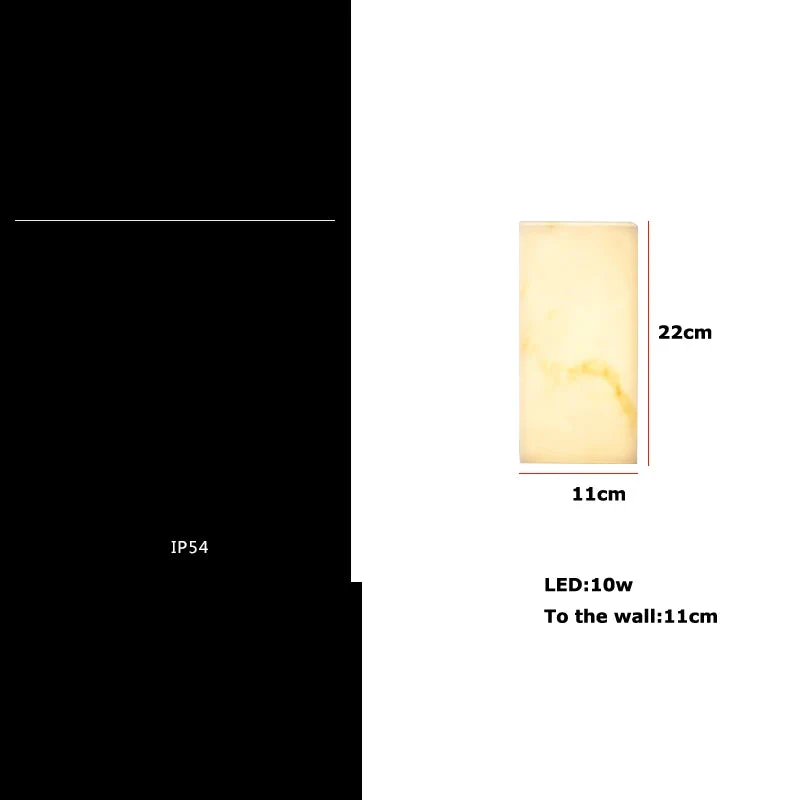 applique murale led étanche pour intérieur et extérieur géométrique - Image 6