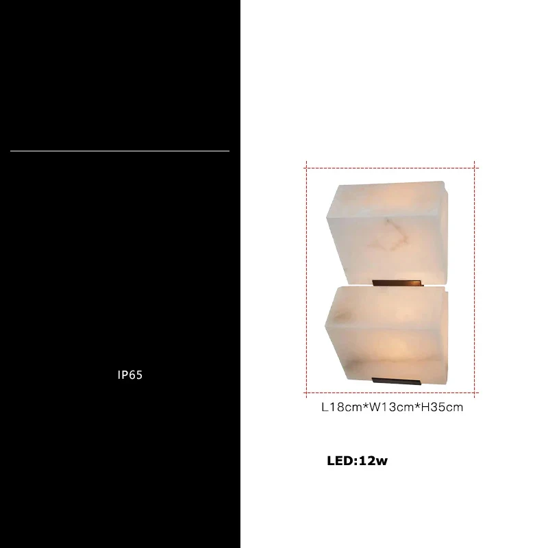applique murale led géométrique étanche design moderne pour intérieur extérieur - Image 12