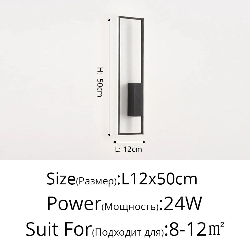 applique murale led minimaliste et moderne éclairage créatif - Image 10