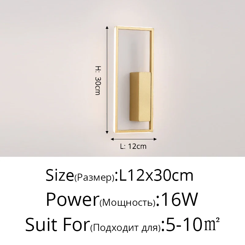 applique murale led minimaliste et moderne éclairage créatif - Image 16