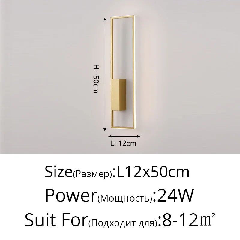 applique murale led minimaliste et moderne éclairage créatif - Image 17