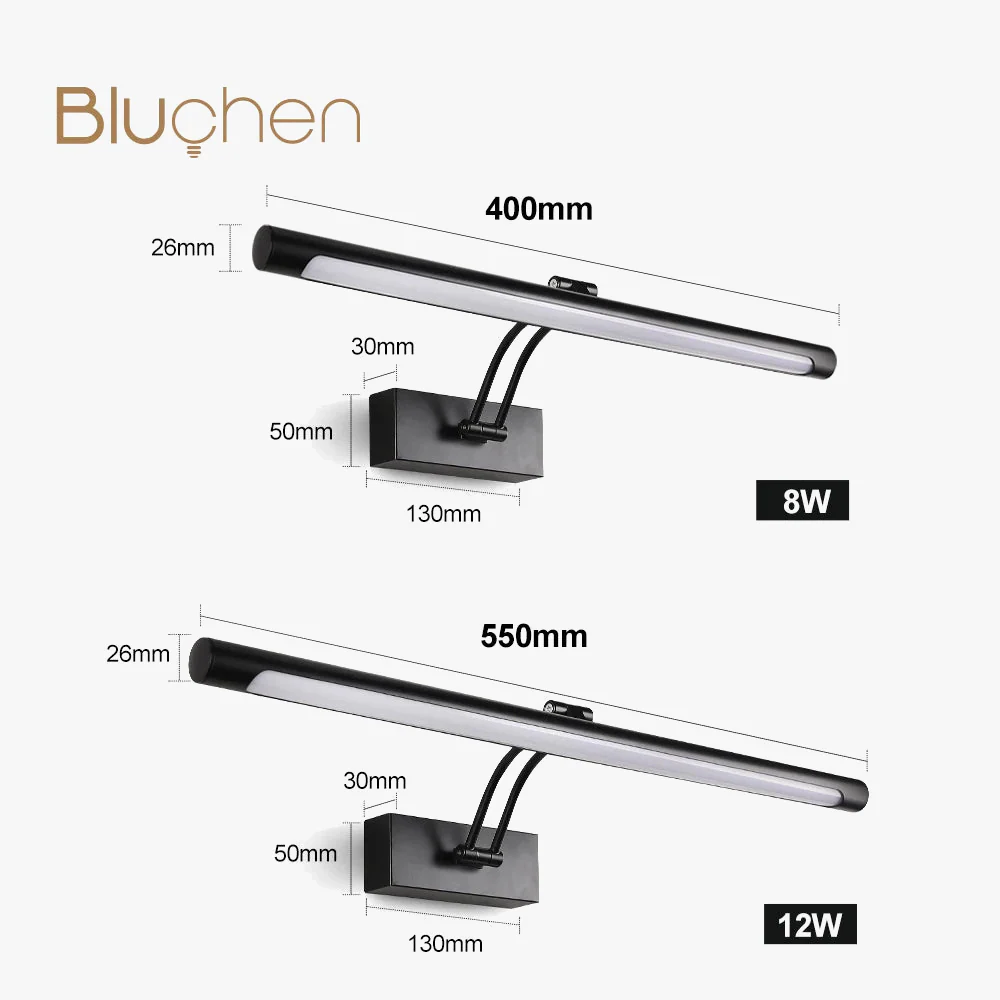 applique murale led moderne éclairage intérieur pour miroir - Image 5
