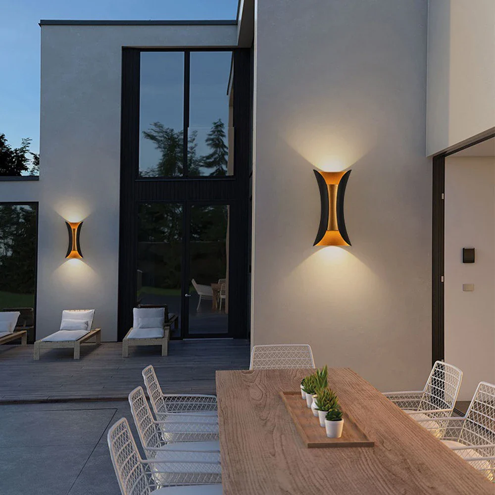 applique murale led moderne en aluminium étanche pour décoration extérieure - Image 4
