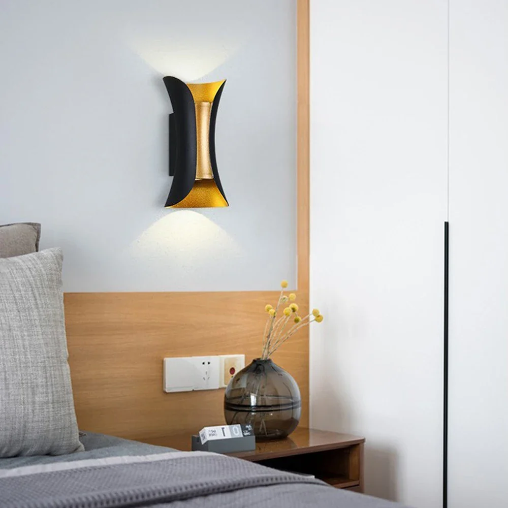 applique murale led moderne en aluminium étanche pour décoration extérieure - Image 6