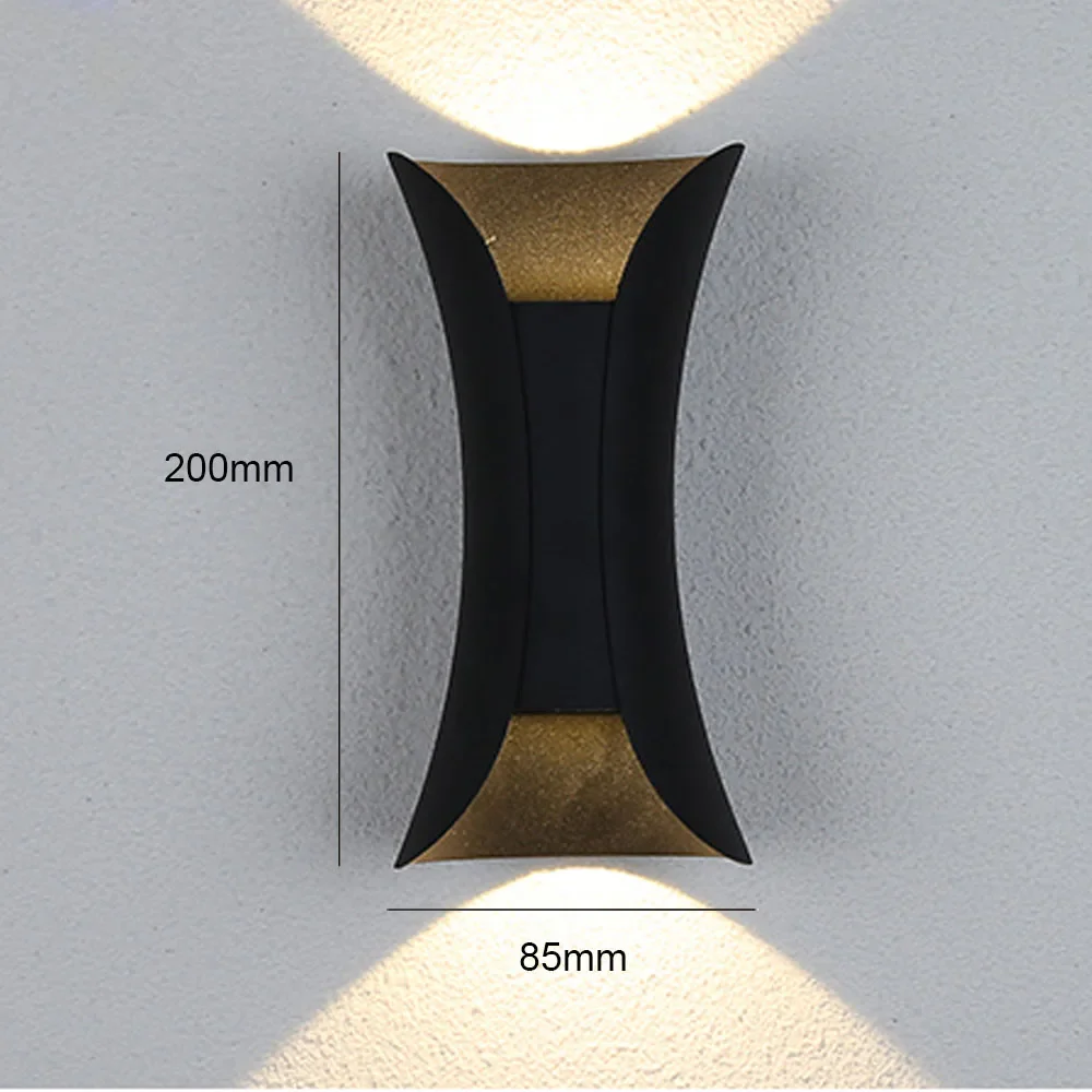 applique murale led moderne en aluminium étanche pour décoration extérieure - Image 7