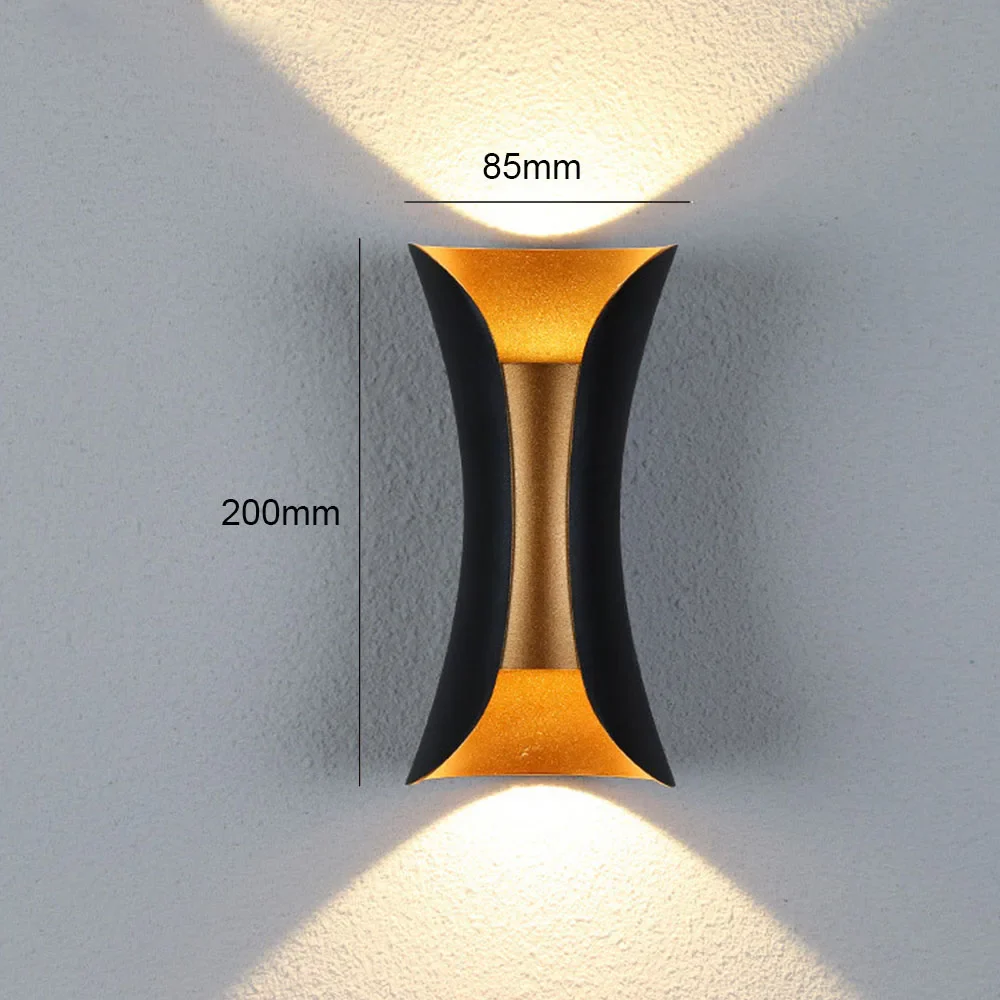 applique murale led moderne en aluminium étanche pour décoration extérieure - Image 9