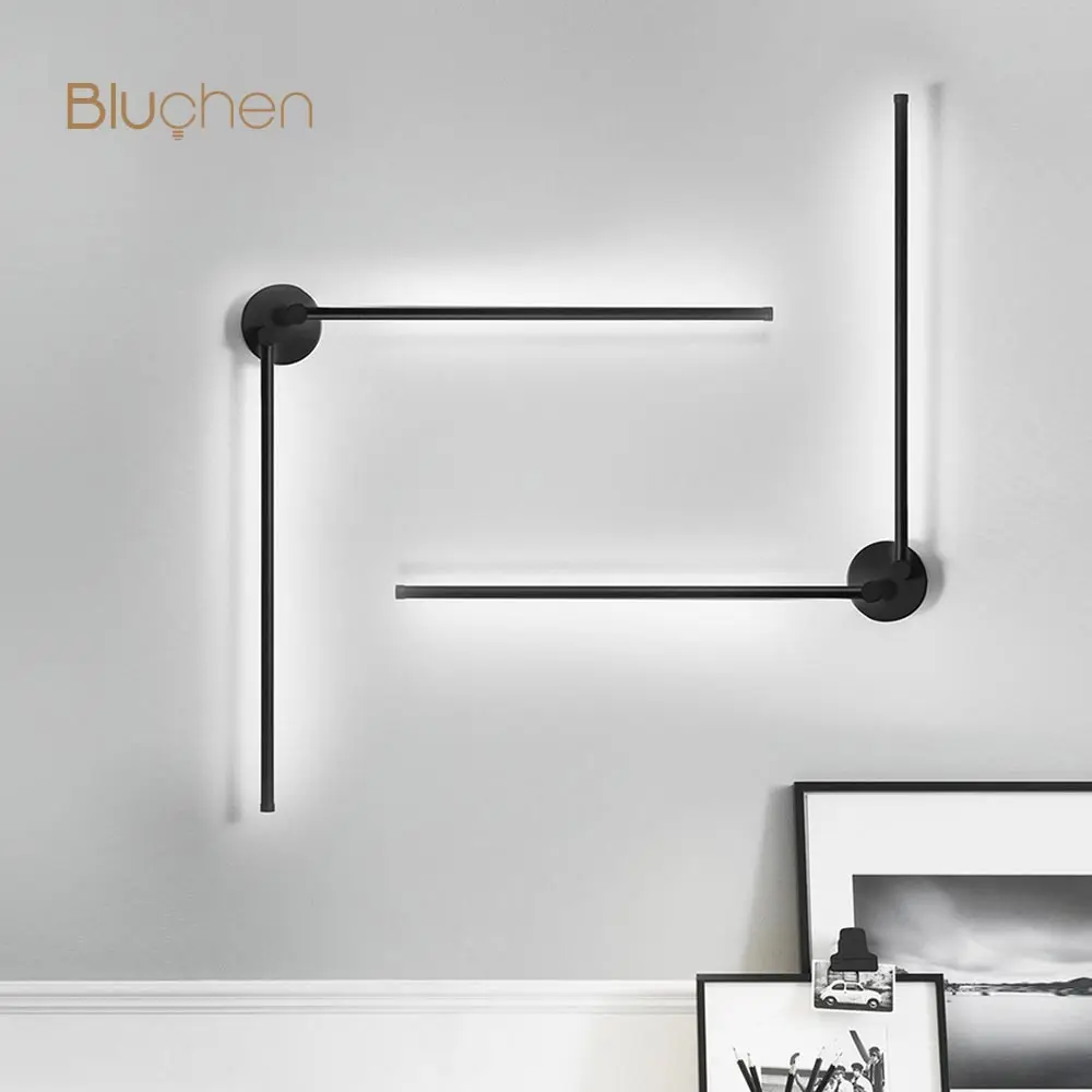 applique murale led moderne luminaire intérieur rotatif design élégant - Image 2