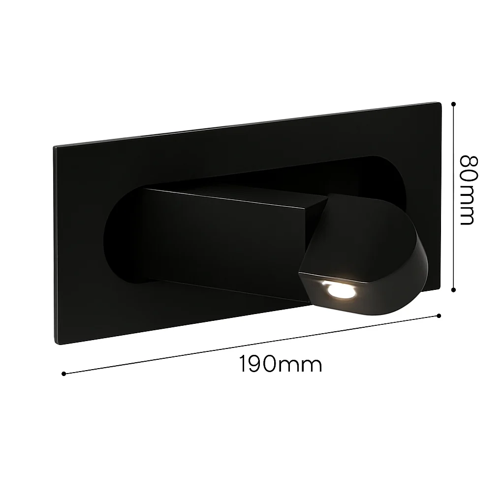 applique murale led moderne pliable pour lecture ajustable - Image 16
