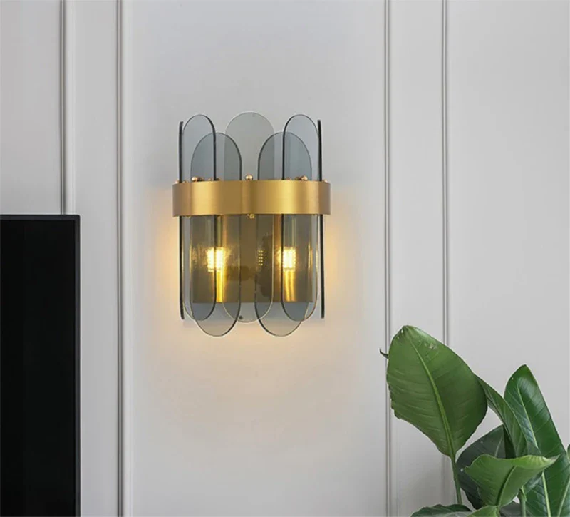 applique murale led nordique en verre design créatif et moderne - Image 2