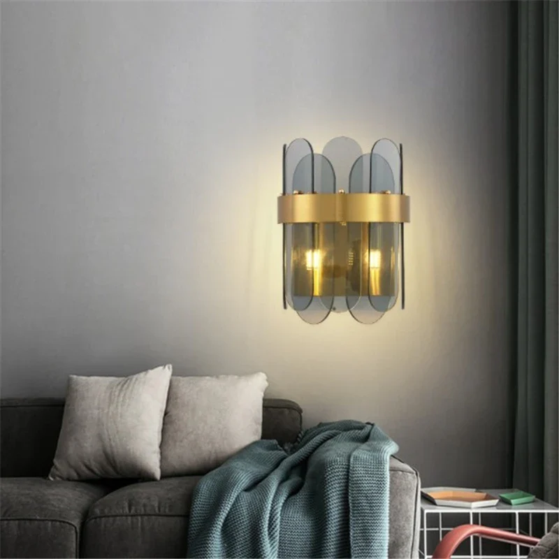 applique murale led nordique en verre design créatif et moderne - Image 5