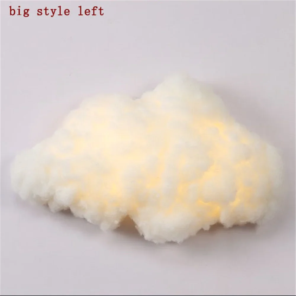 applique murale led nuage en imitation soie décorative pour enfants - Image 9