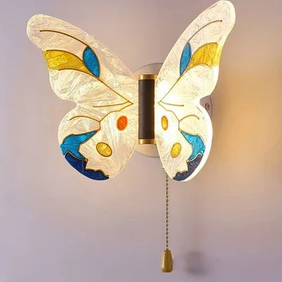 applique murale LED papillon pour chambre d'enfant décoration murale - Image 9