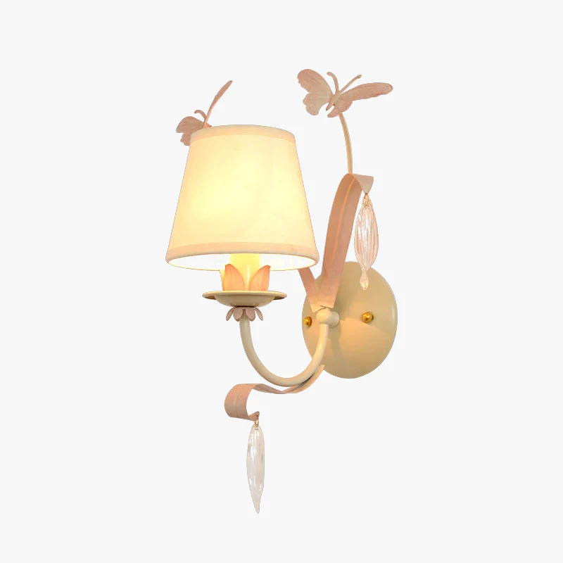 applique murale led papillon pour chambre enfant décoration lumineuse - Image 2