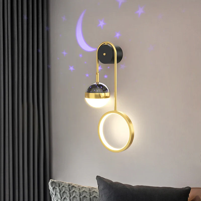 applique murale led pour enfants étoile luxe éclairage intérieur - Image 3