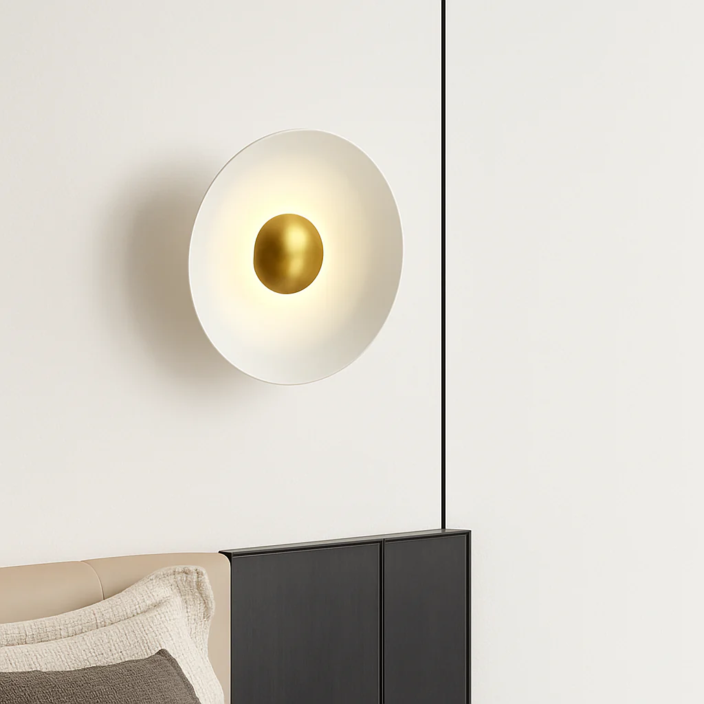 applique murale led ronde moderne pour décoration intérieure éclairage élégant - Image 3