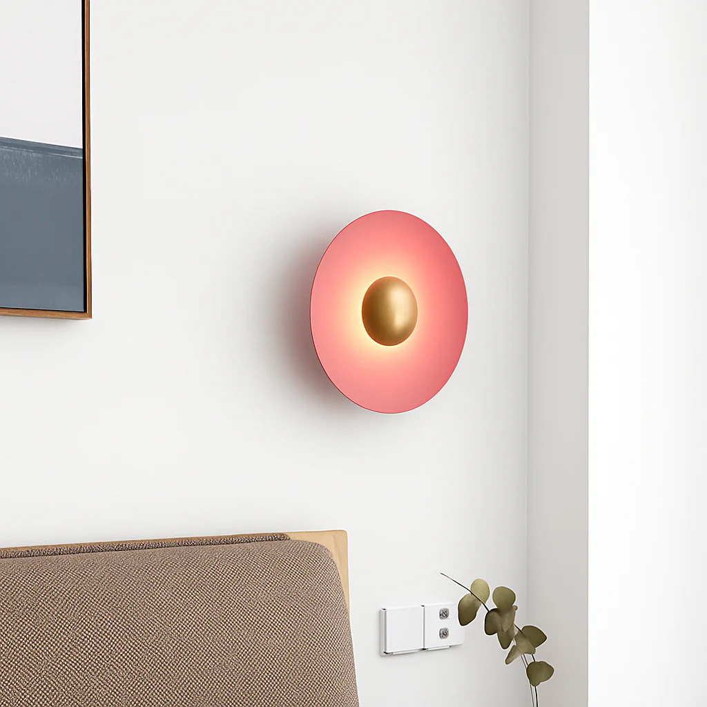 applique murale led ronde moderne pour décoration intérieure éclairage élégant - Image 5