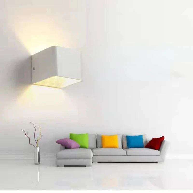 applique murale led simple en aluminium petite veilleuse d'ambiance - Image 4