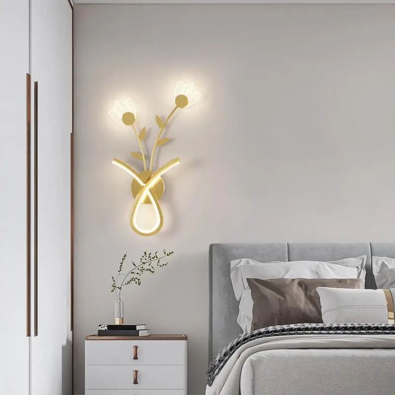 applique murale led style nordique lumière créative design moderne - Image 4