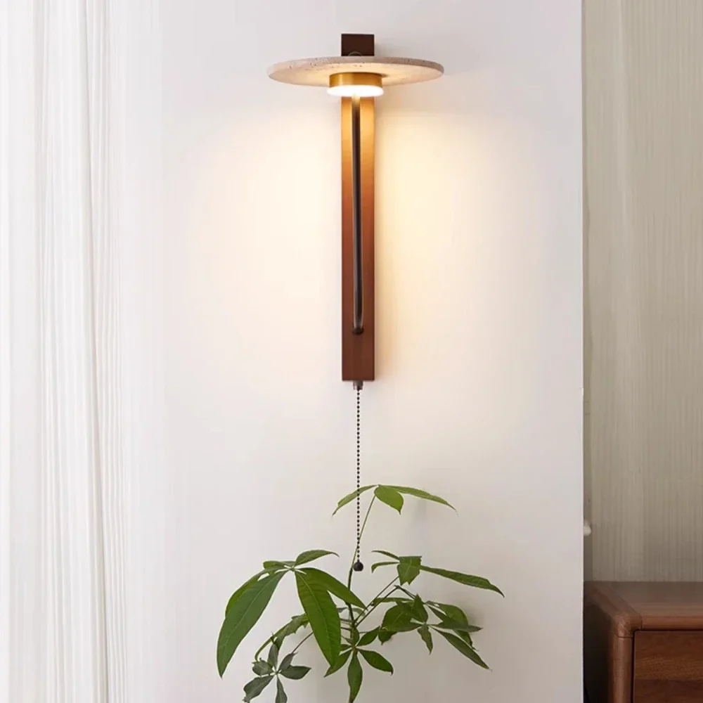 applique murale led vintage en pierre naturelle pour éclairage créatif - Image 3