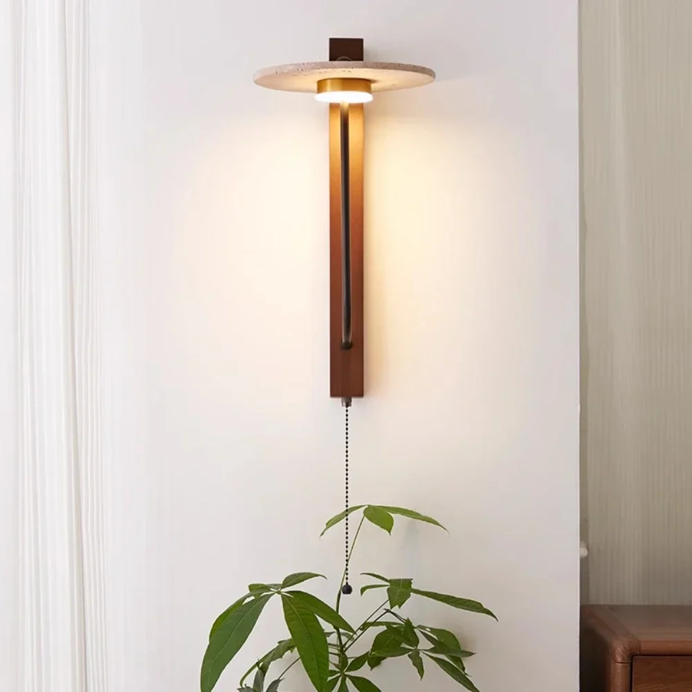applique murale led vintage en pierre naturelle pour éclairage créatif - Image 5