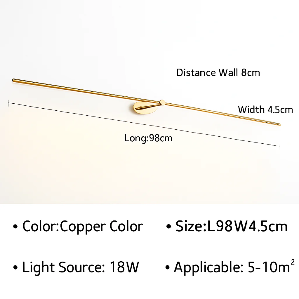 applique murale moderne à led pour décoration et maquillage - Image 10