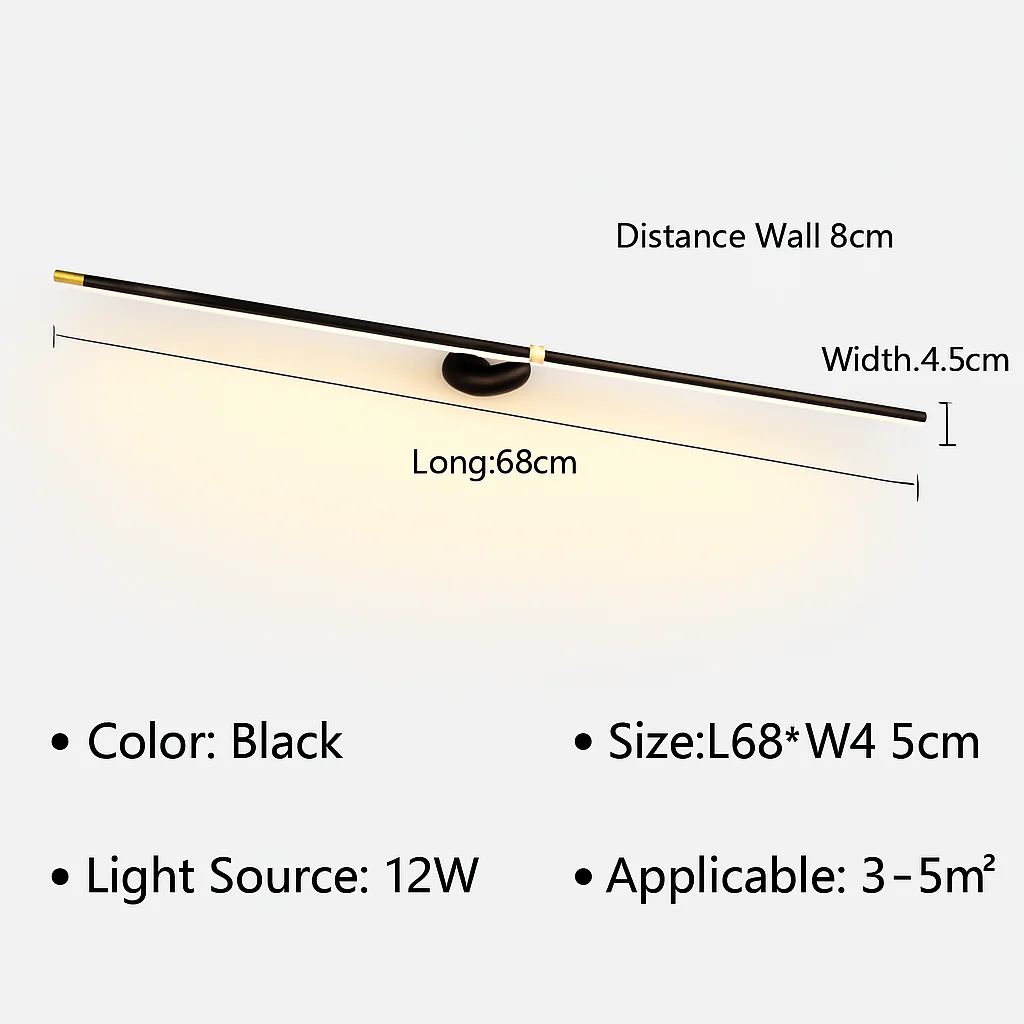 applique murale moderne à led pour décoration et maquillage - Image 12