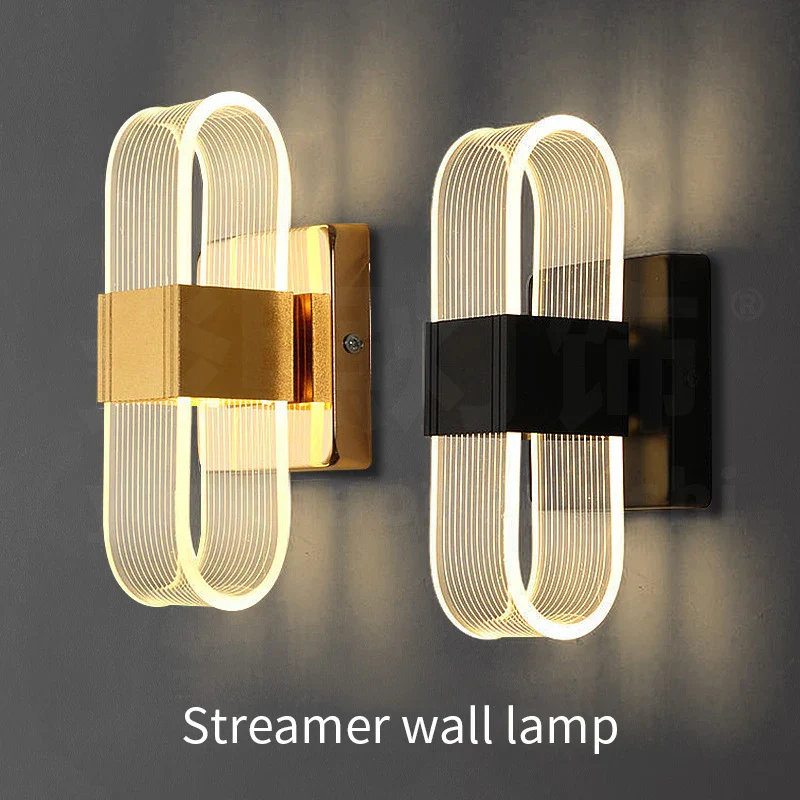 applique murale moderne en acrylique pour décoration intérieure à led - Image 4