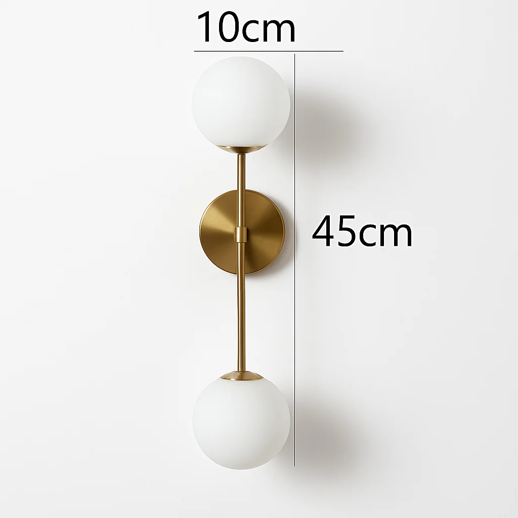applique murale moderne en boule de verre design créatif et élégant - Image 8