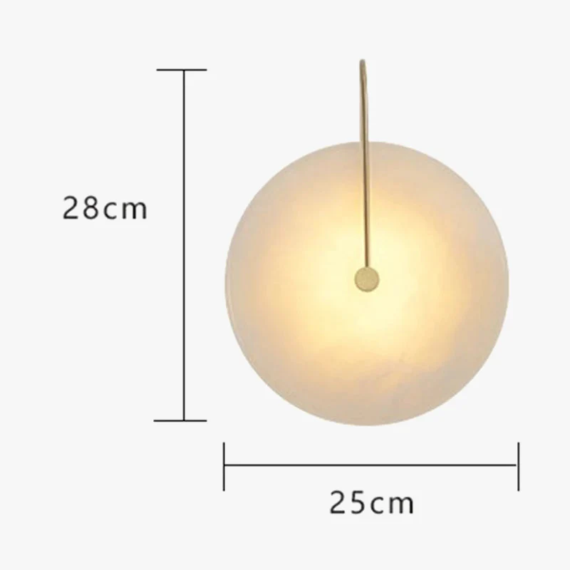 applique murale moderne en cuivre pour décoration intérieure à LED - Image 6