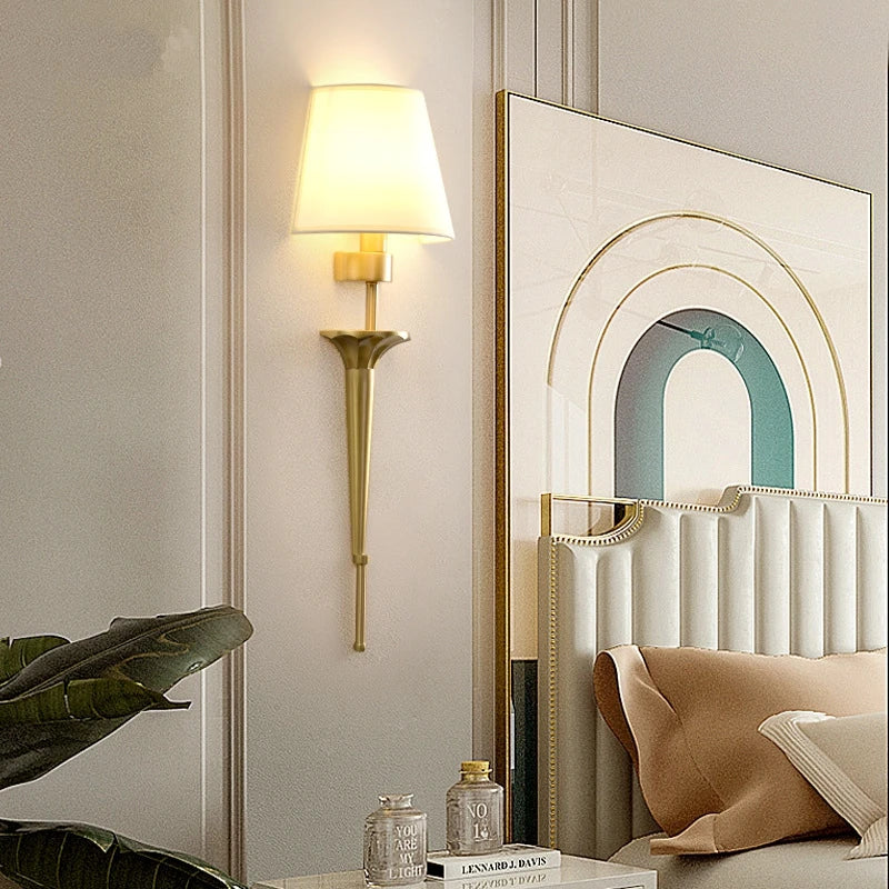 applique murale moderne en cuivre style nordique décor loft - Image 3