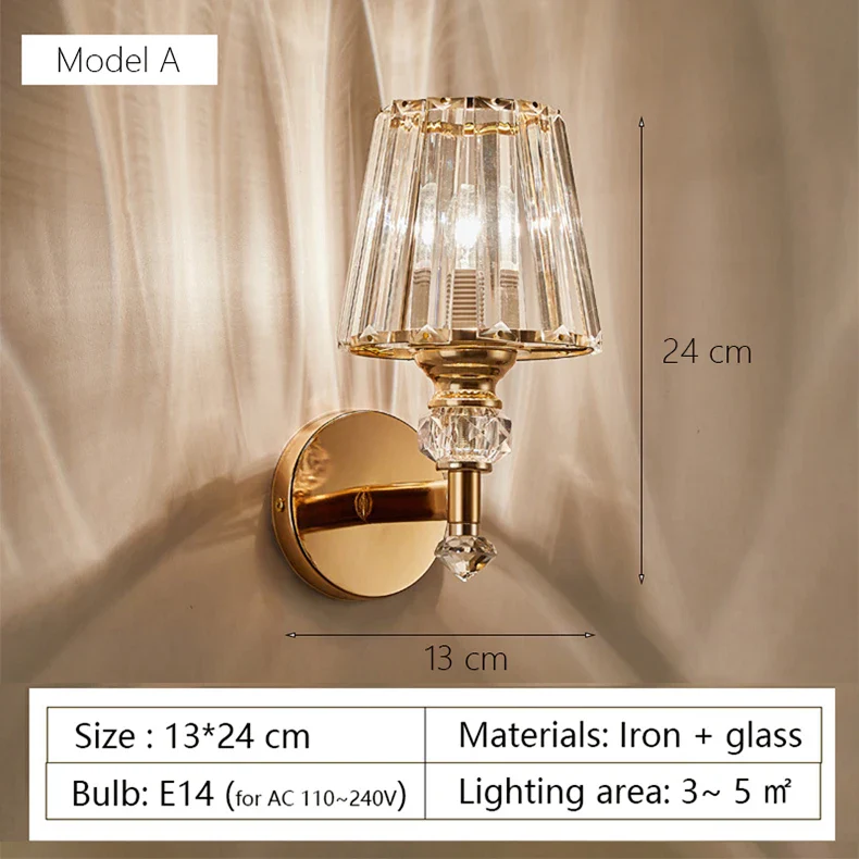 applique murale moderne en verre design nordique élégant pour décoration intérieure - Image 12